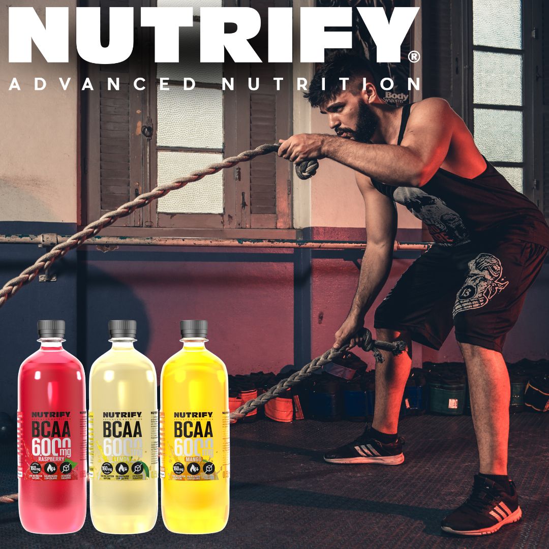 NUTRIFY BCAA FLASCHE mit FITNESS