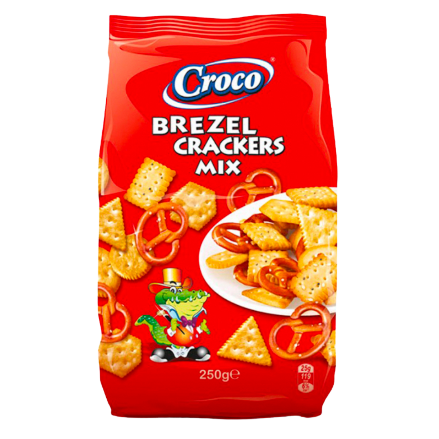 CROCO Cracker & Brezel gemischt 250 g BT