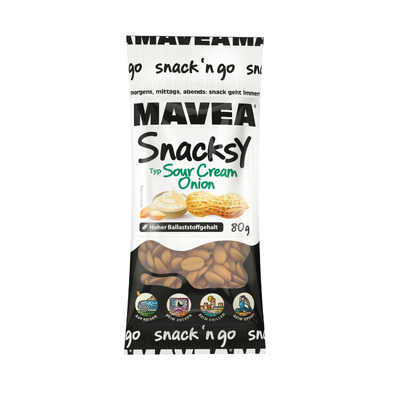 MAVEA Erdnüsse Sour Cream Onion 80g BT