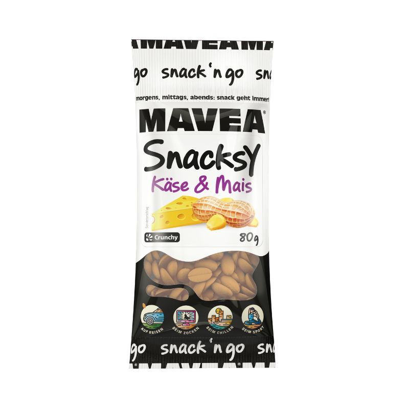 MAVEA Erdnuss Mais Käse Mix 80g BT