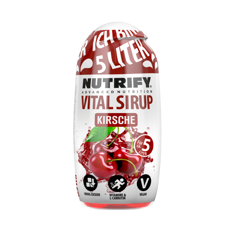 NUTRIFY Vital Sirup Kirsche