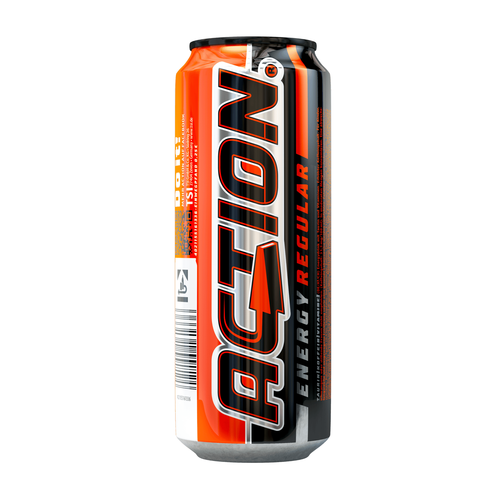 ACTION Energy Drink 500ml Regular DPG DS