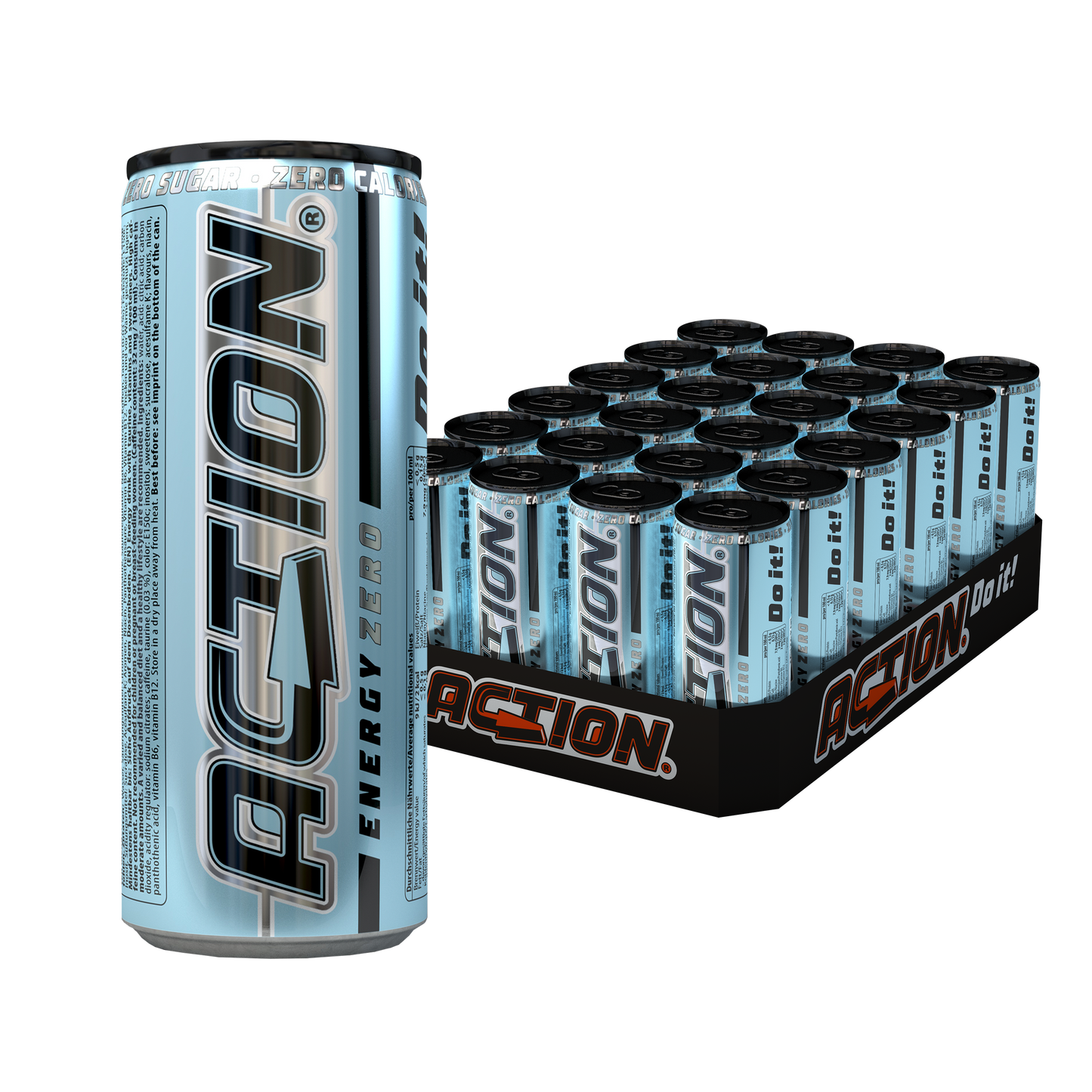 ACT!ON Energy Drink 250 ml Sugarfree