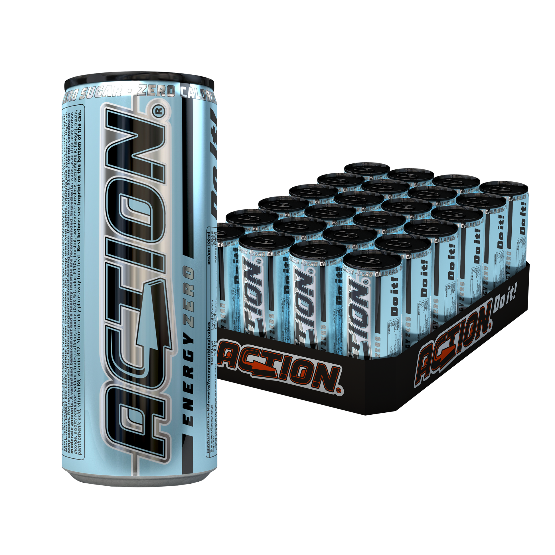 ACT!ON Energy Drink 250 ml Sugarfree