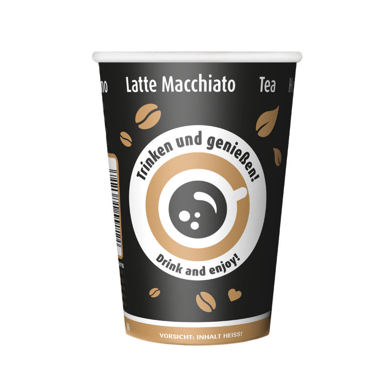 INTERCUPS Papierbecher 80,2mm 12oz 300ml