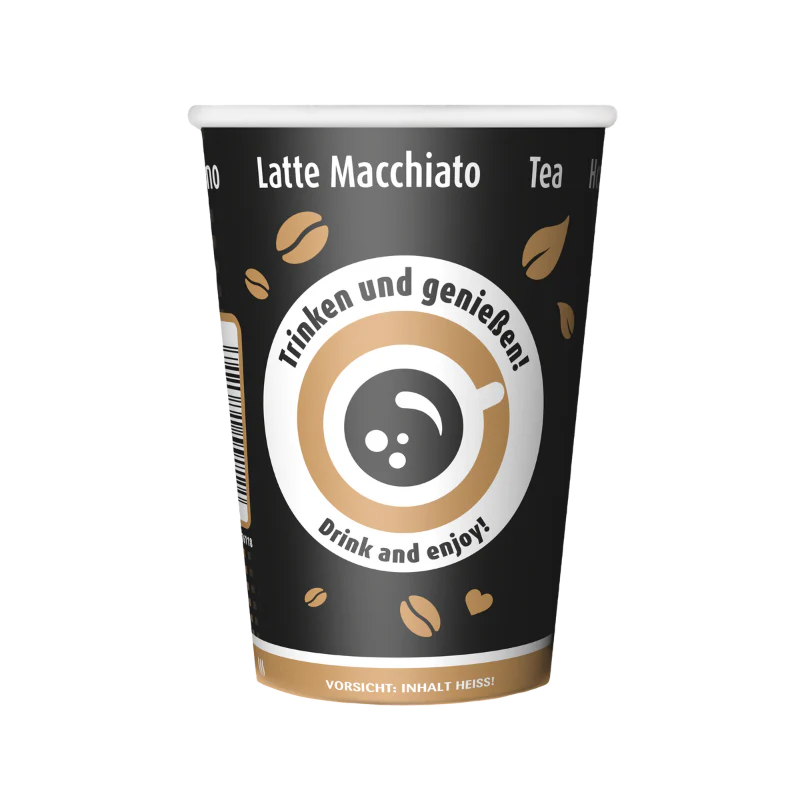 INTERCUPS Papierbecher 80,2mm 12oz 300ml