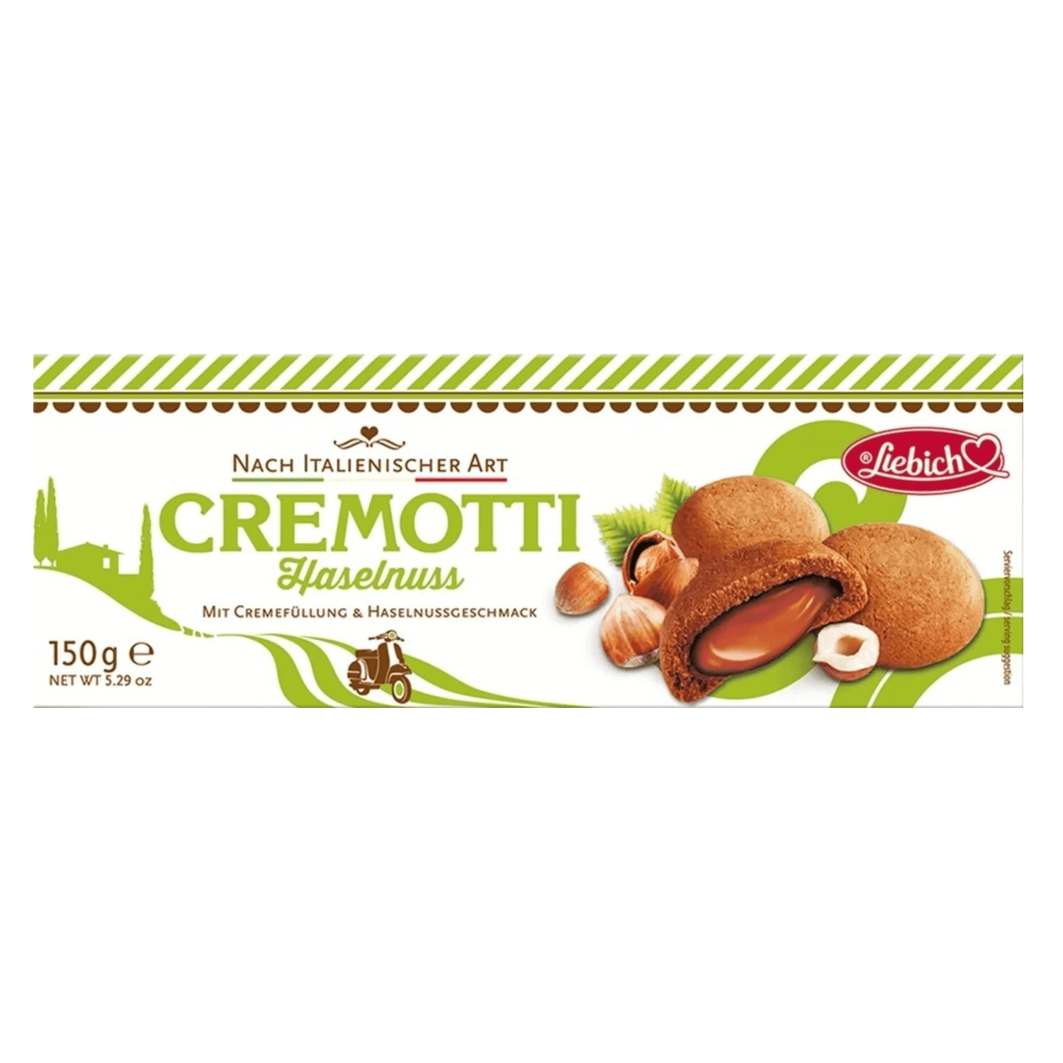 LIEBICH Cremotti mit Haselnusscreme 150g