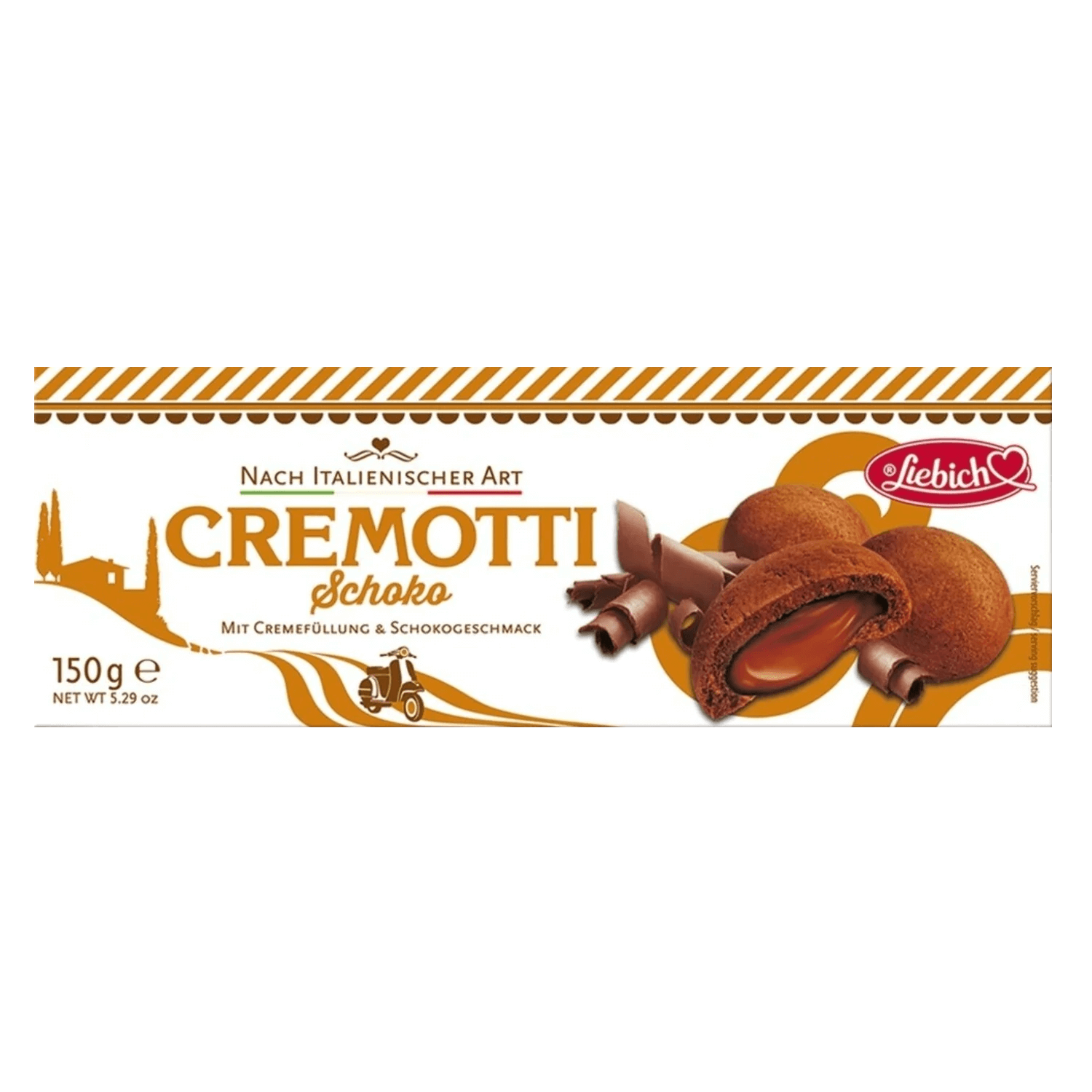 LIEBICH Cremotti mit Schokocreme 150g