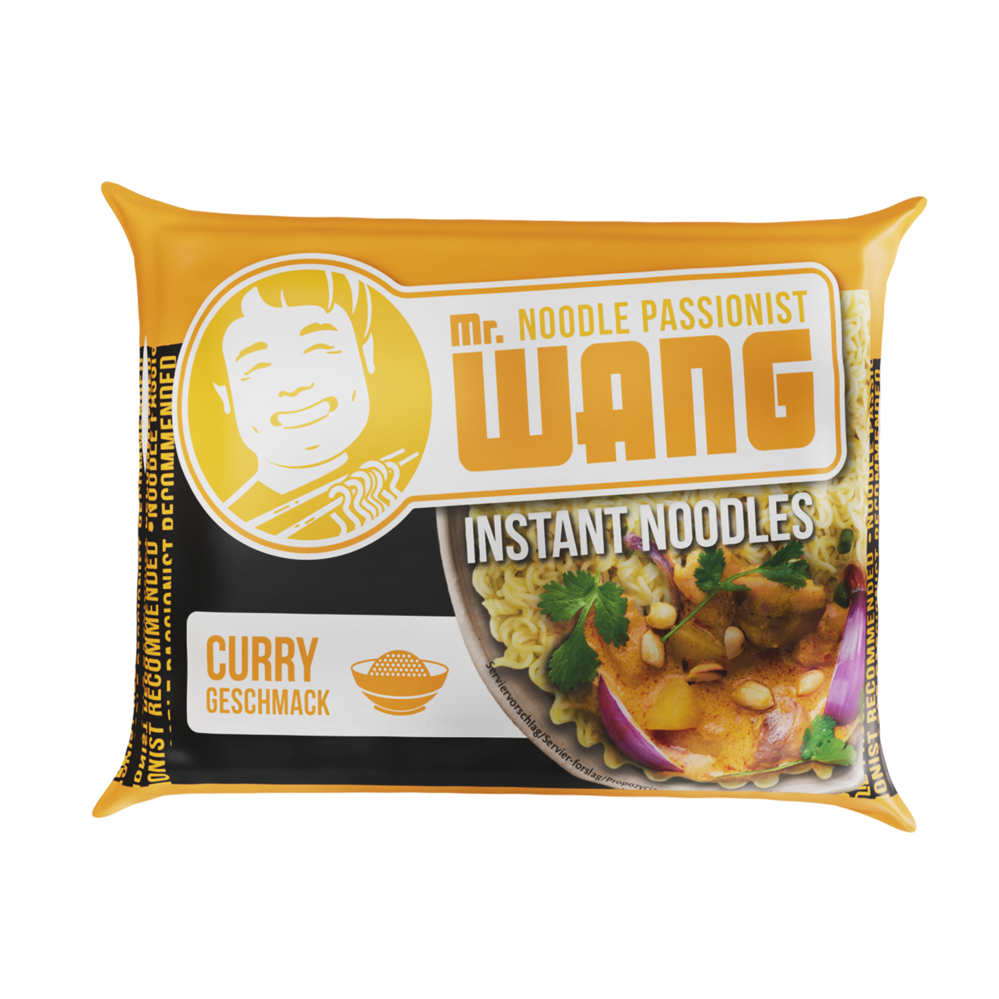 MR WANG Instantnudeln Curry 65g BT