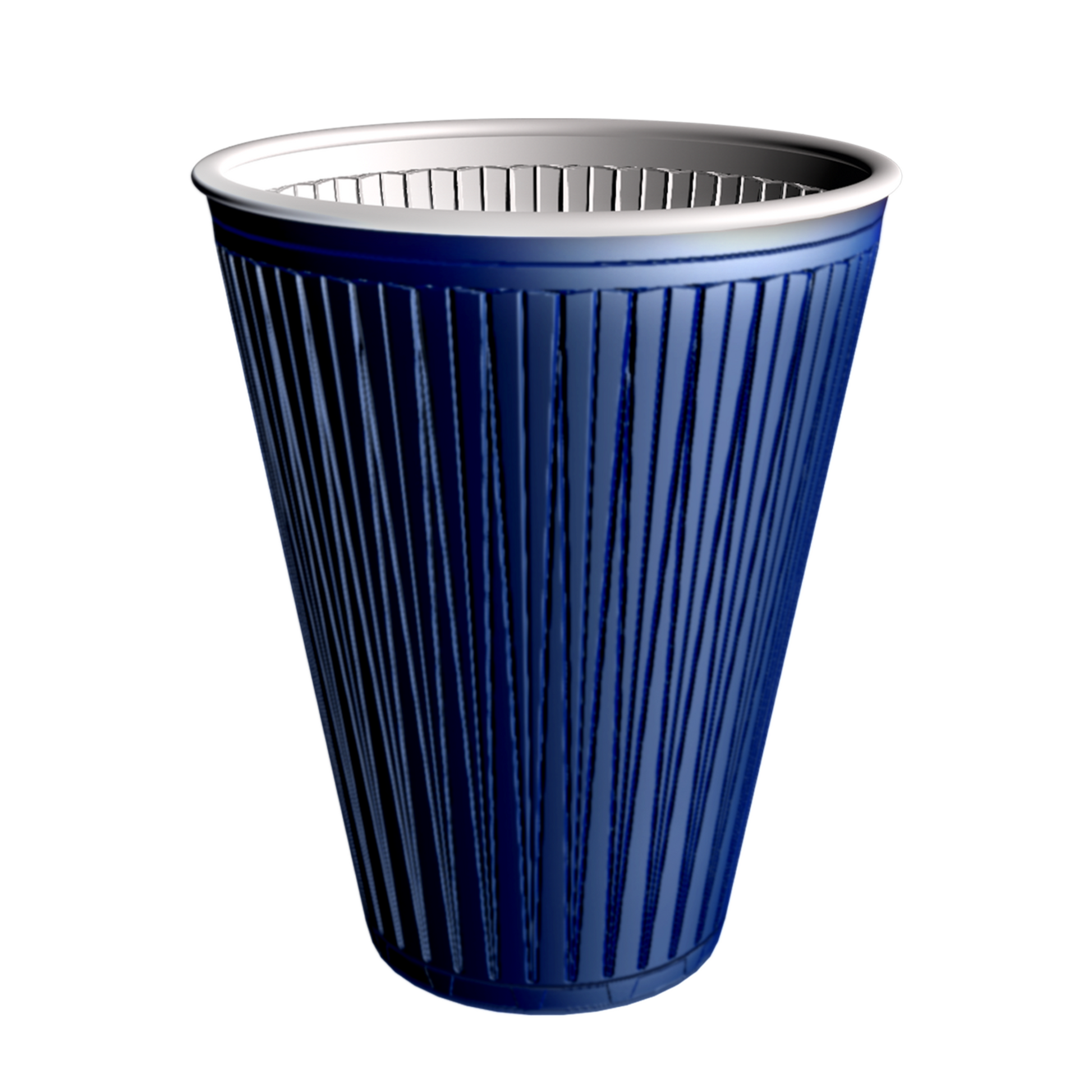 INTERCUPS Plasticbecher (Braun/Blau) Blau 70.5mm 150ml (5oz)