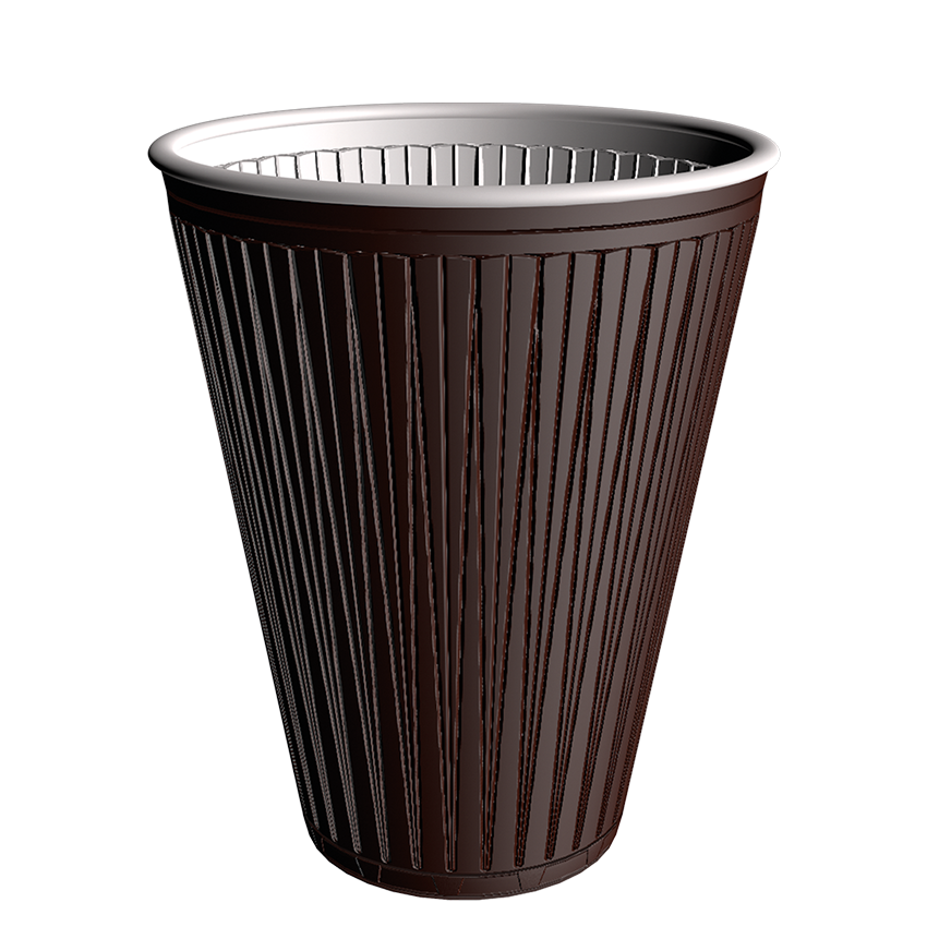 THERMOBECHER stap.red. 70,5 mm 6oz