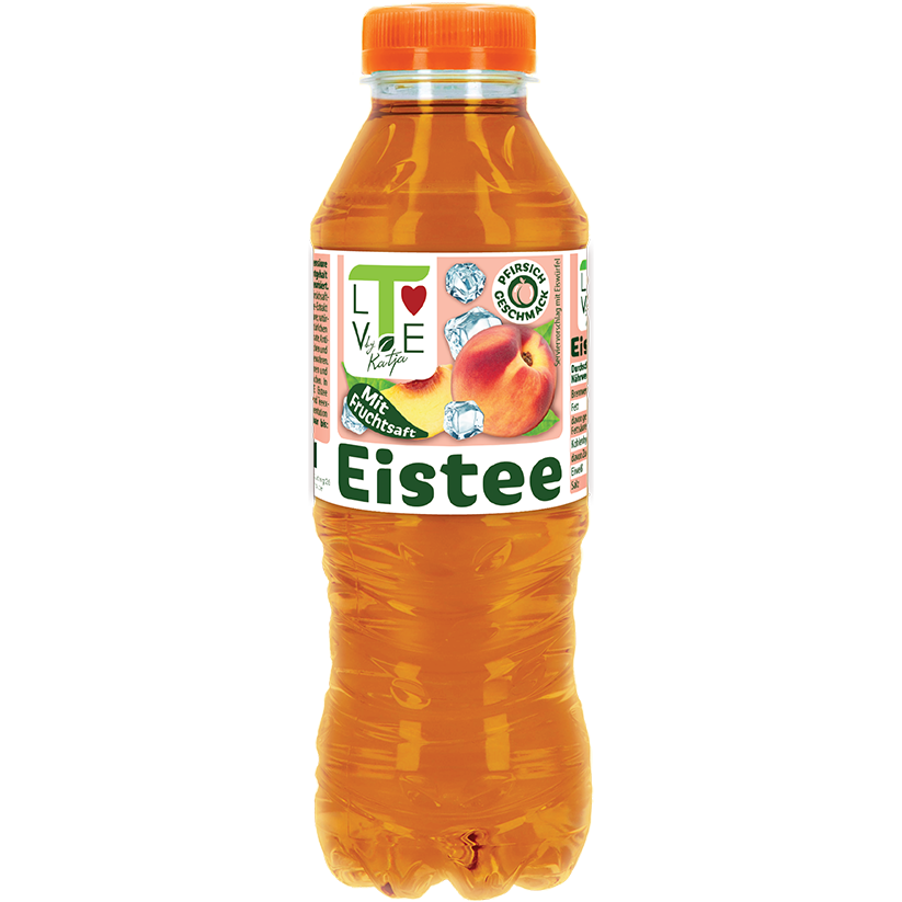 TLOVE Eistee Pfirsich 500ml DPG FL
