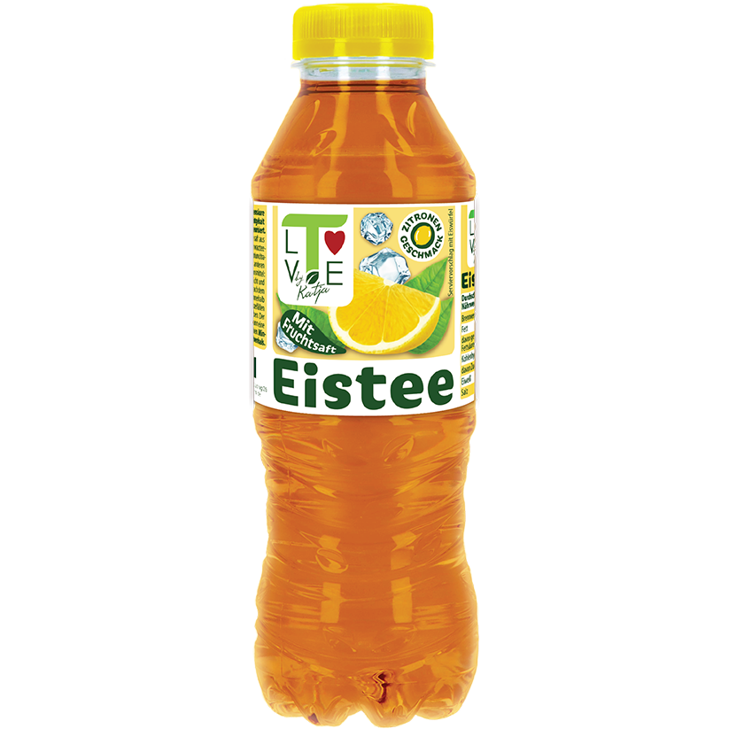 TLOVE Eistee Zitrone 500ml DPG FL