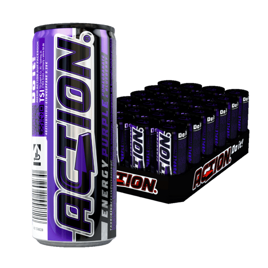 ACTION Energy Drink 250ml Purple DPG DS