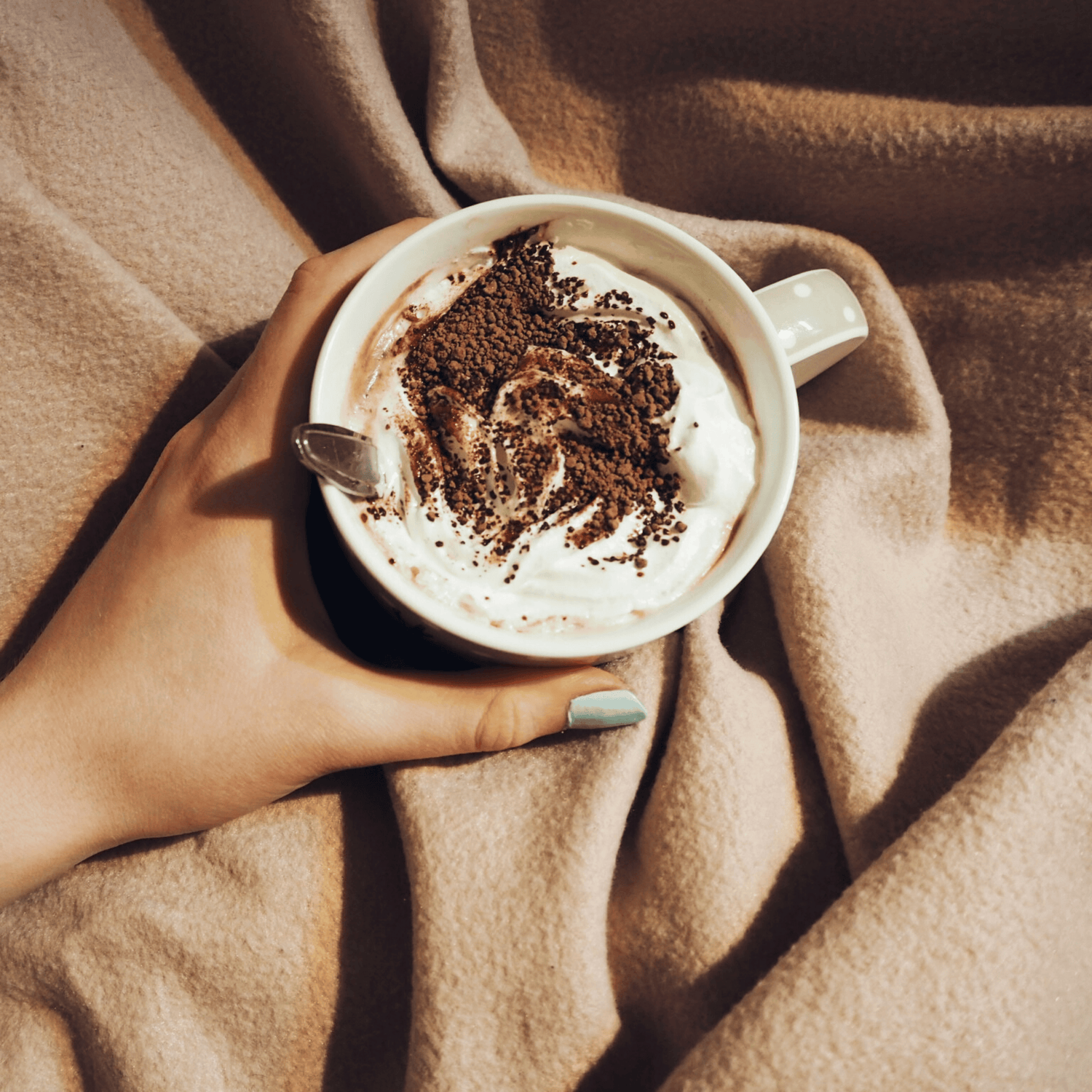 Cappuccino, Kakao, Tasse