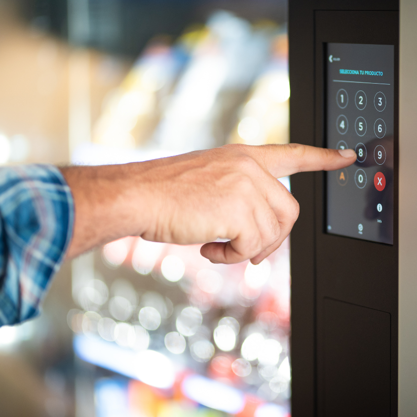 Hammer Eintrag, Vendingautomat