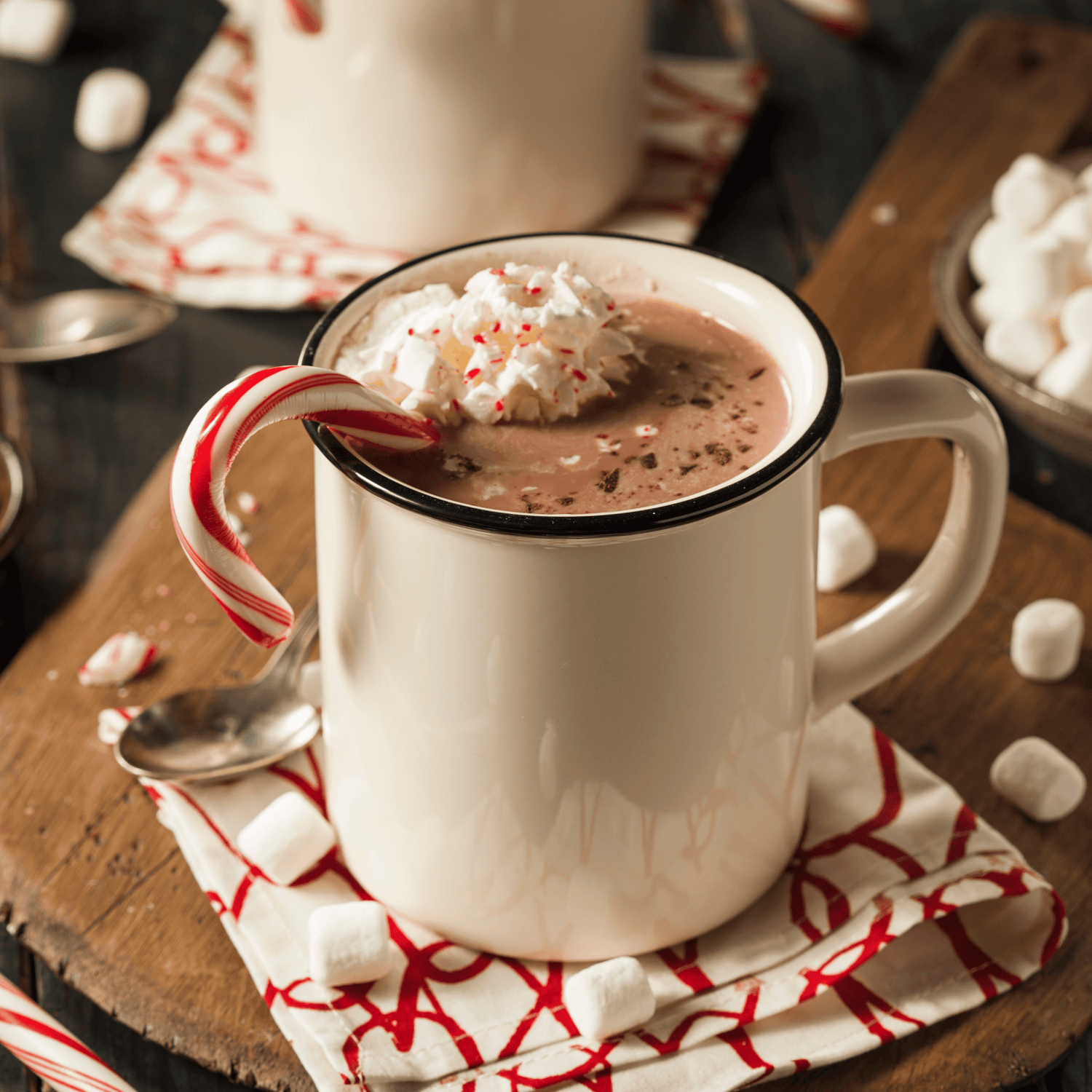 Trinkschokolade, Sahne, Tasse