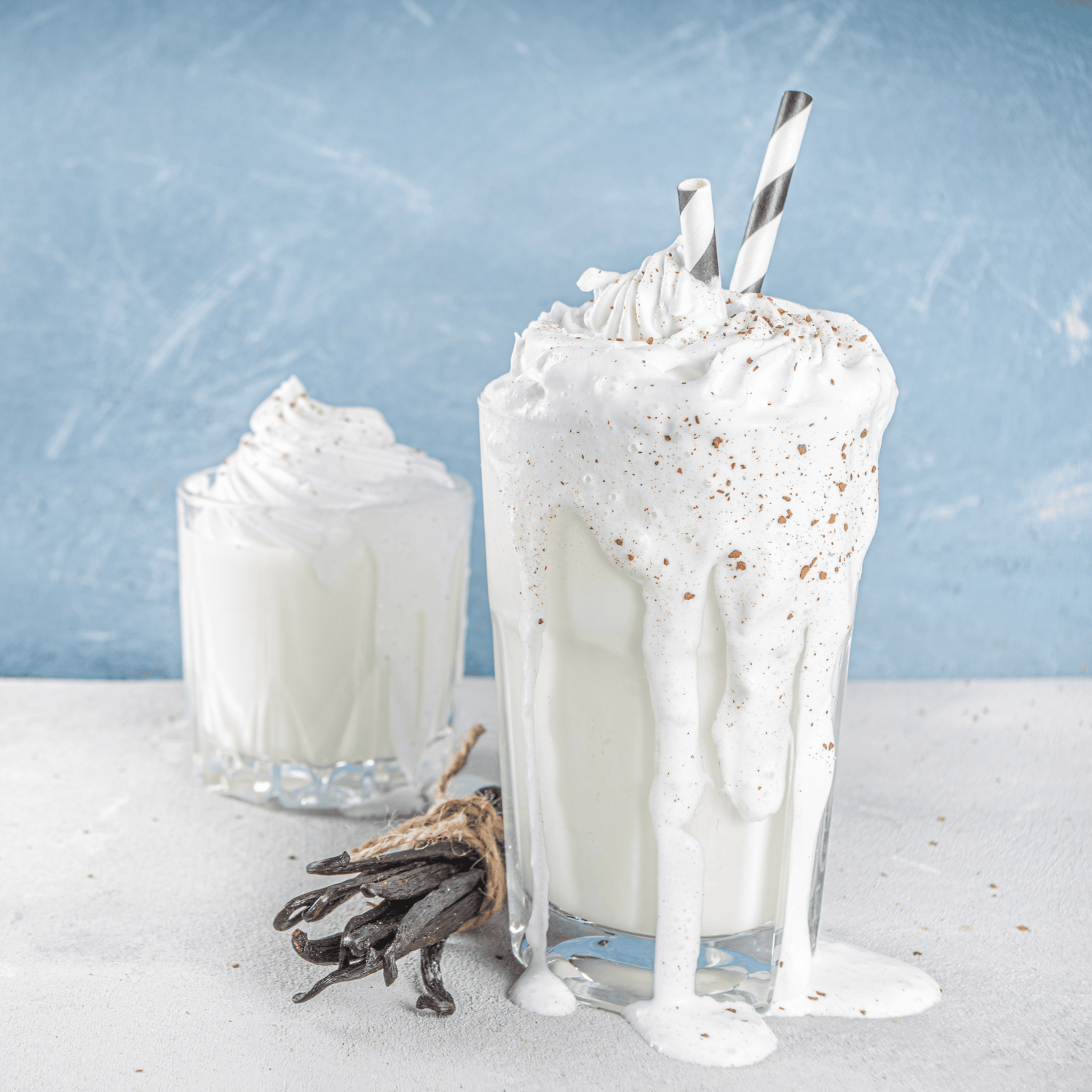 Milchschaum, Milch, Vanille