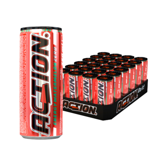 ACTION Energy Drink 250ml Watermelon Zero