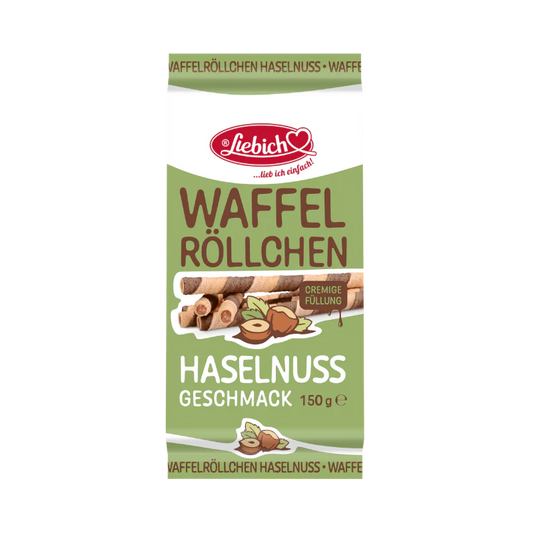 LIEBICH Waffelröllchen Haseln. 150g PK