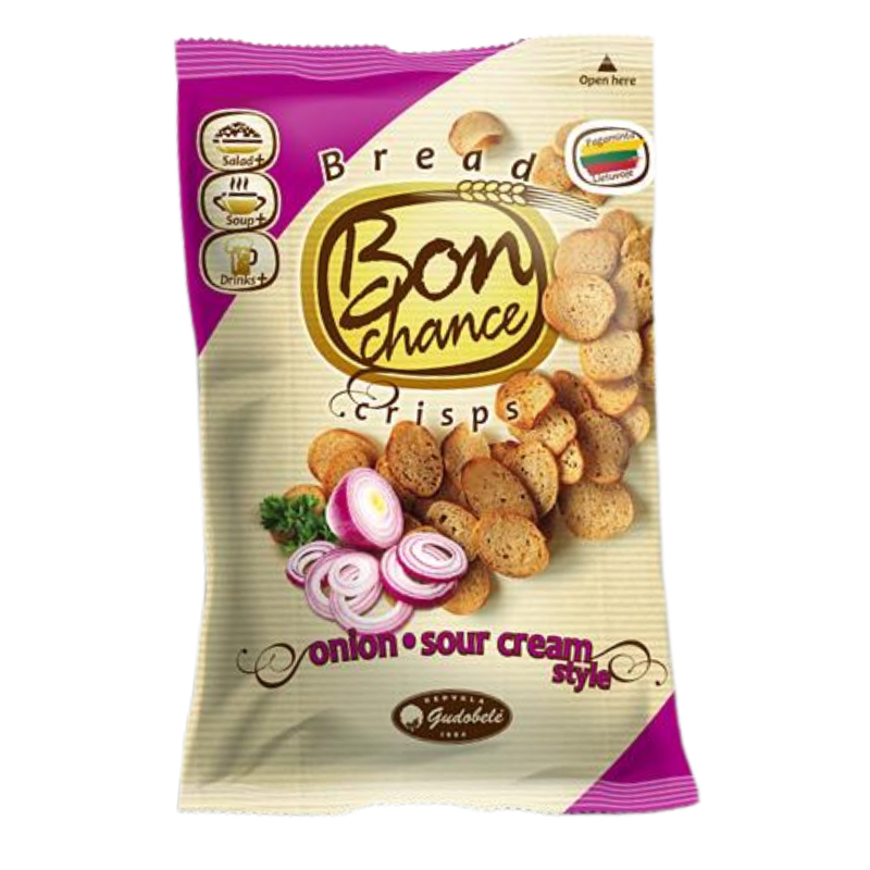 BON CHANCE Brotchips Sour Cream & Onion 120g