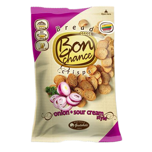 BON CHANCE Brotchips Sour Cream & Onion 120g