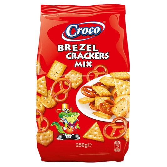 CROCO Cracker & Brezel gemischt 250g