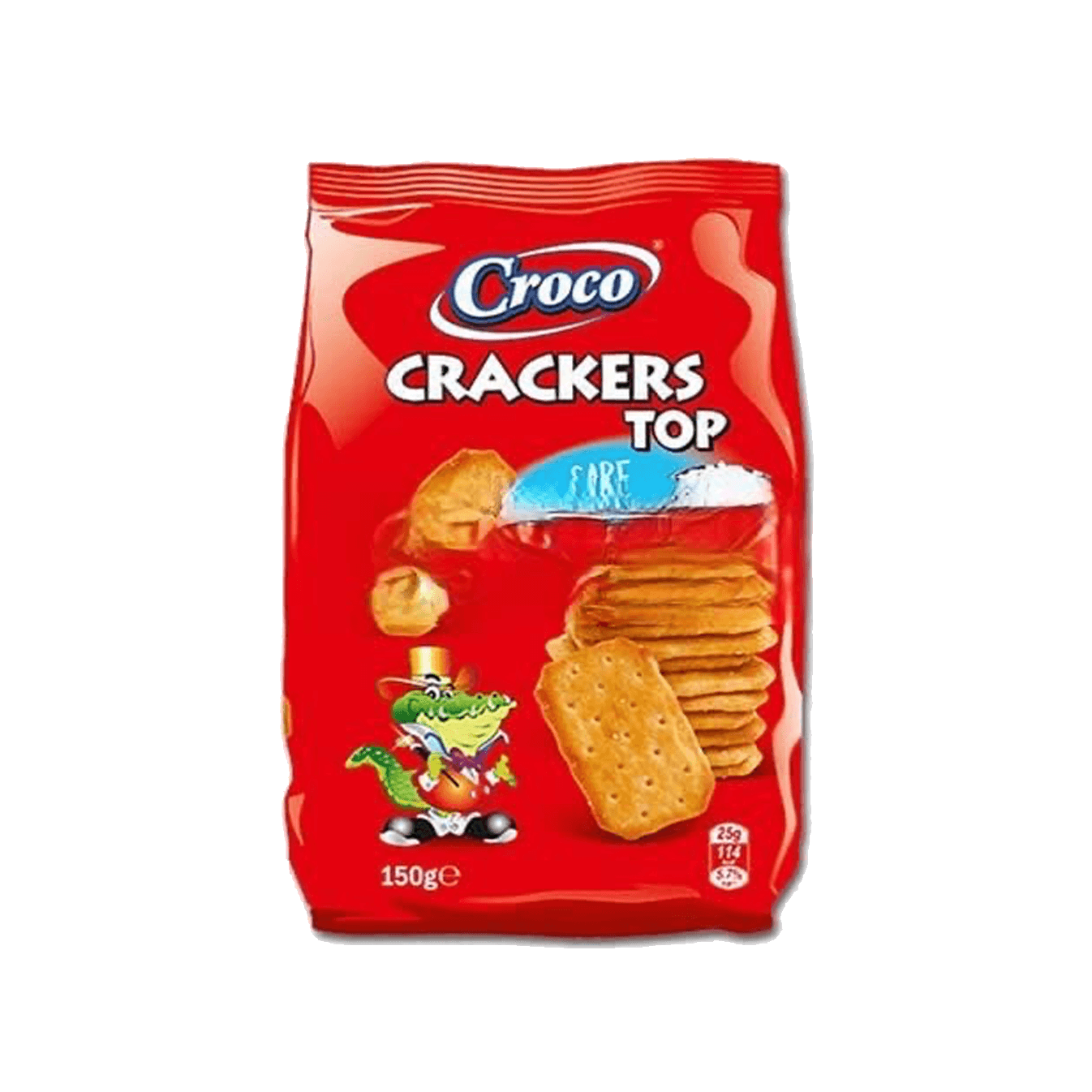 CROCO Cracker groß Salz 150g