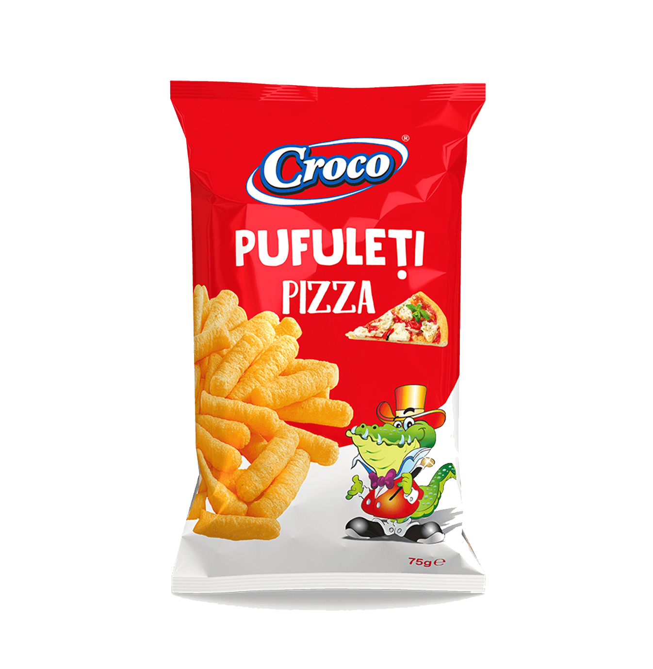 CROCO Pufuleti mit Pizzageschmack 75g