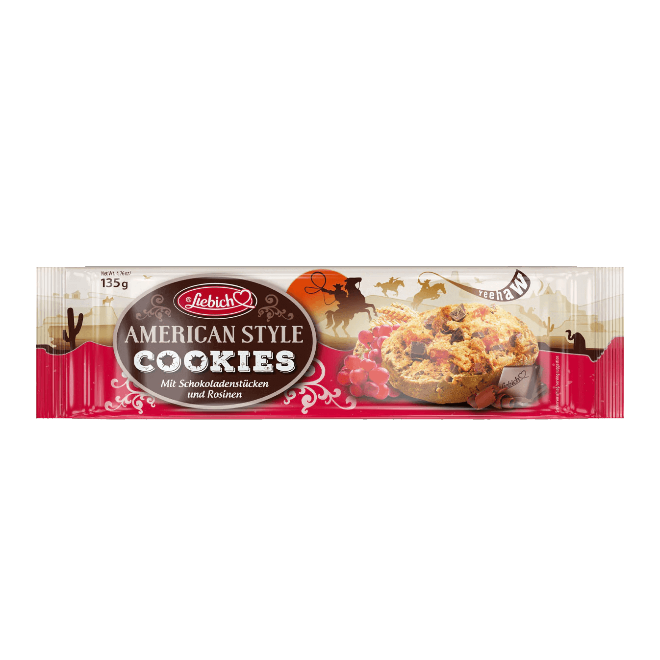 LIEBICH American Cookies Rosine & Schoko 135g