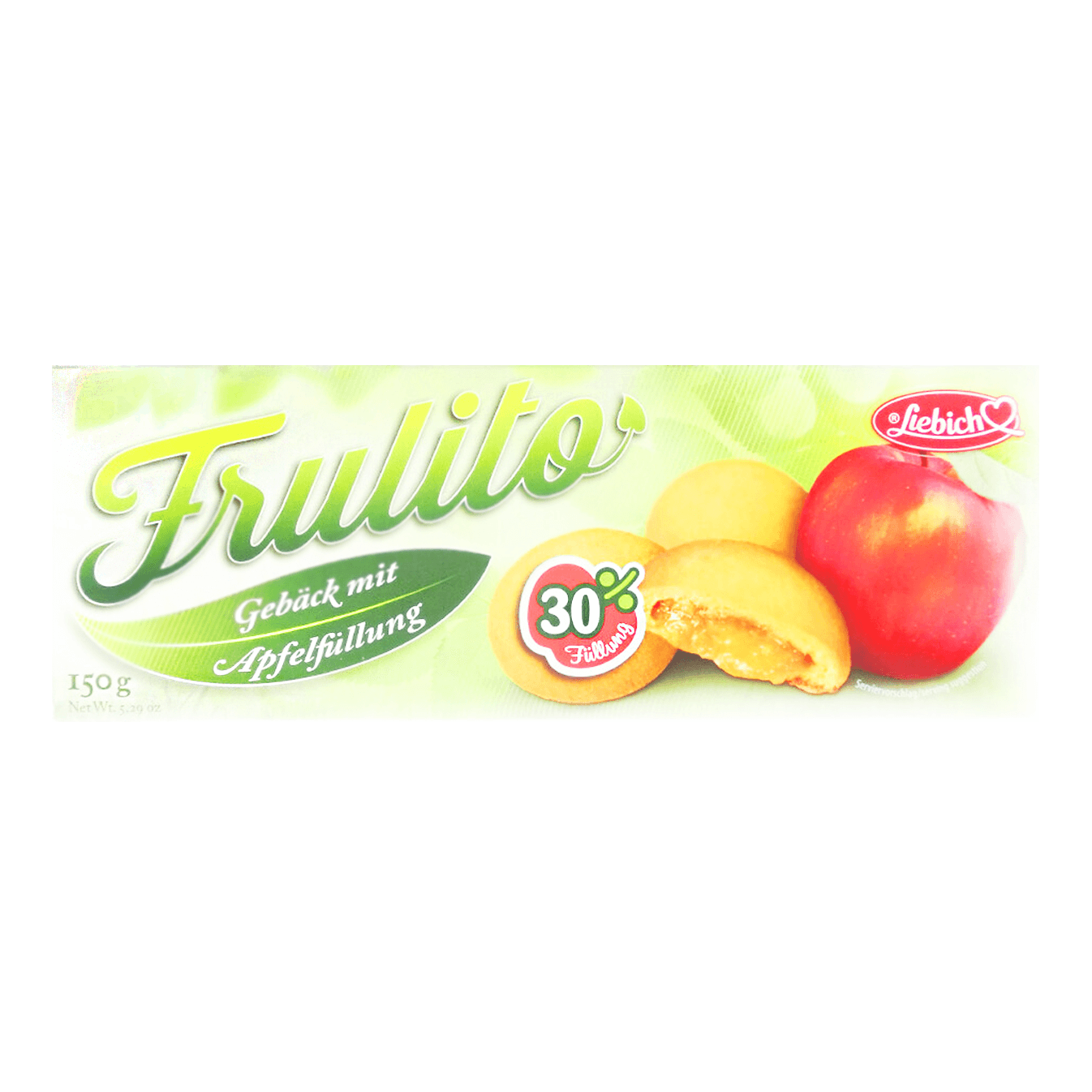 LIEBICH Frulito Kekse Apfelfüllung 150g