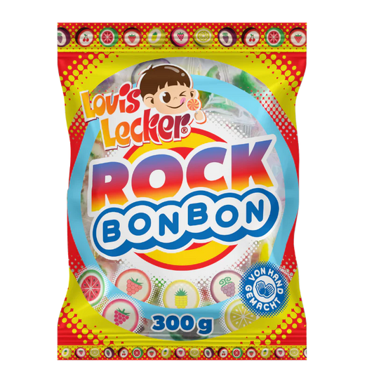 LOUIS LECKER Rocks Bonbons 300g BT