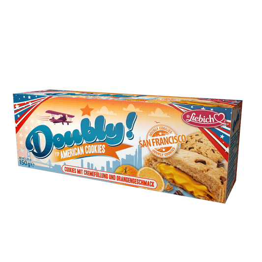 LIEBICH Doubly mit Orangencreme 160g