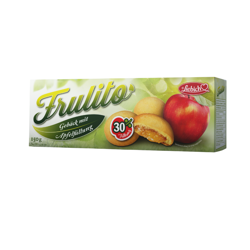 LIEBICH Frulito Kekse Apfelfüllung 150g