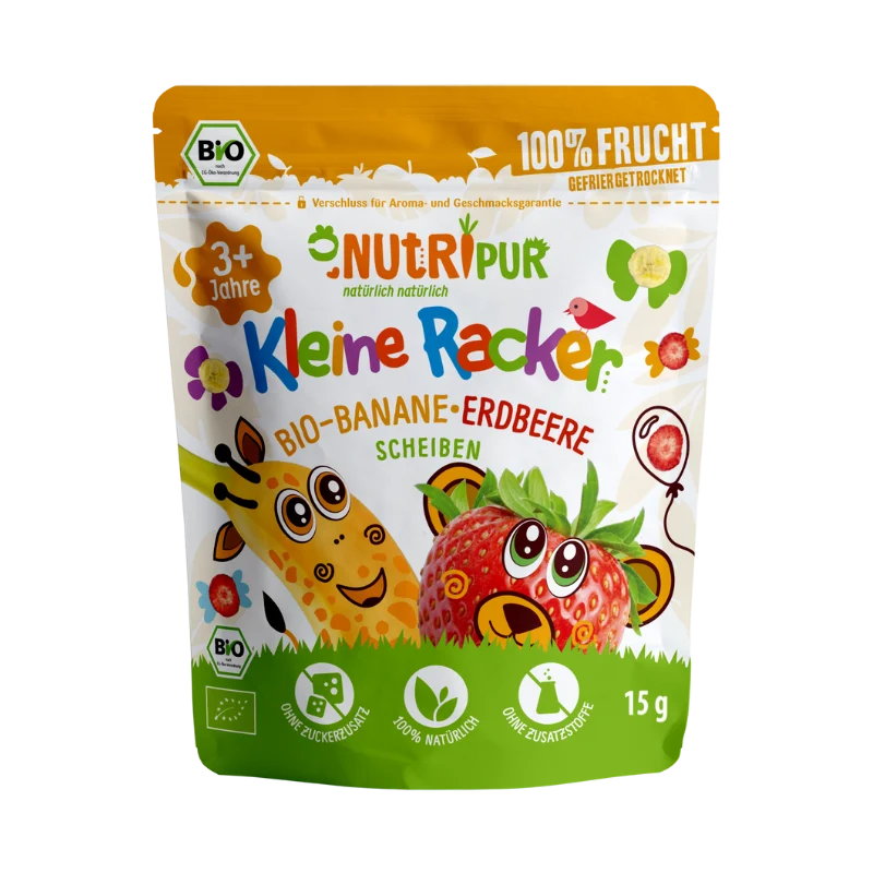 NUTRIPUR BIO Kl.Racker Erdb./Ban. 15g BT