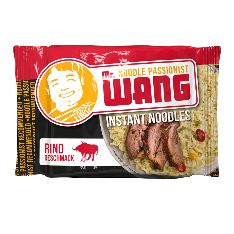 MR WANG Instant Nudeln Rind 65g BT