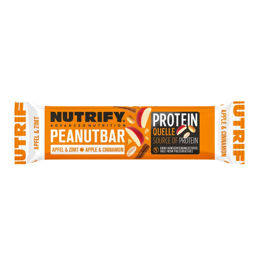 NUTRIFY Erdn Riegel mit Apf.Zimt 60g ST