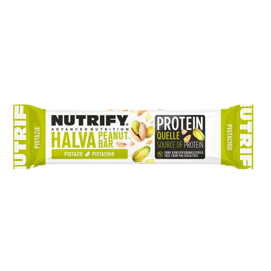 NUTRIFY Halva Riegel mit Pistaz. 60g ST