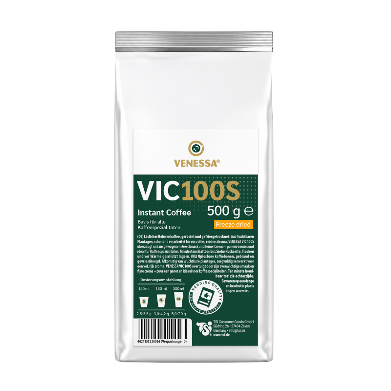VENESSA VIC 100S Instant Coffee 500g BT