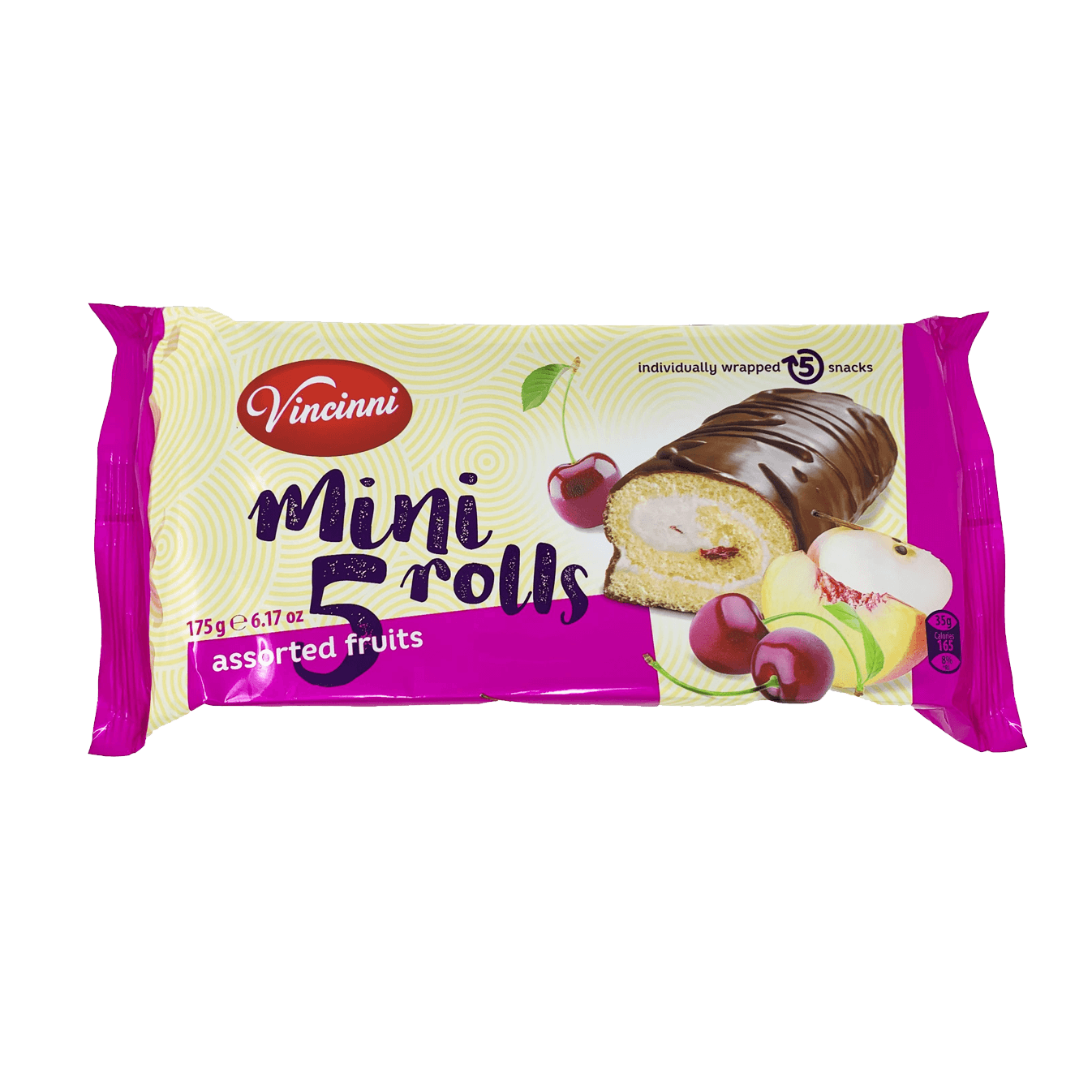 VINCINNI Mini 5 Rolls Fruchtmix 175g