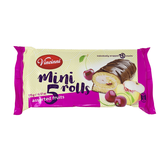 VINCINNI Mini 5 Rolls Fruchtmix 175g