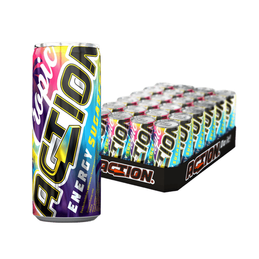 ACTION Energy Drink 250ml Sugarfree Tropic