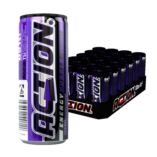 ACTION Energy Drink 250ml Purple
