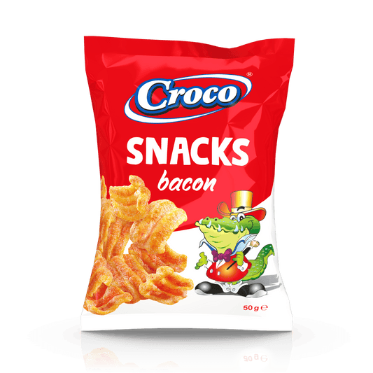 CROCO Snack mit Bacongeschmack