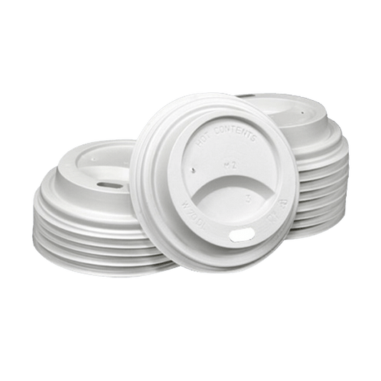 INTERCUPS Plastikdeckel (Weiß)